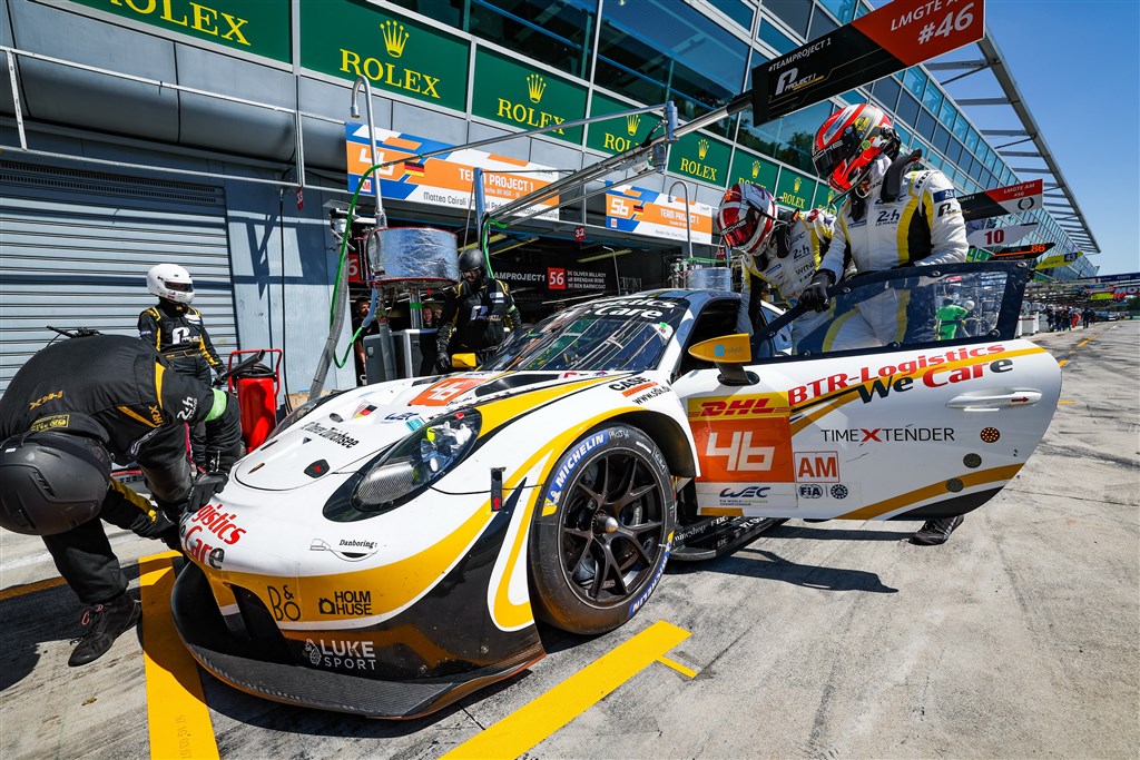 Udover et telemetriproblem forløb sekstimersløbet på Monza uden problemer for Project 1 Motorsports Porsche
(Foto: Porsche)